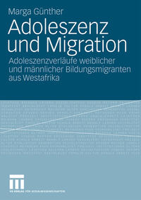 Vorderes Coverbild Adoleszenz und Migration