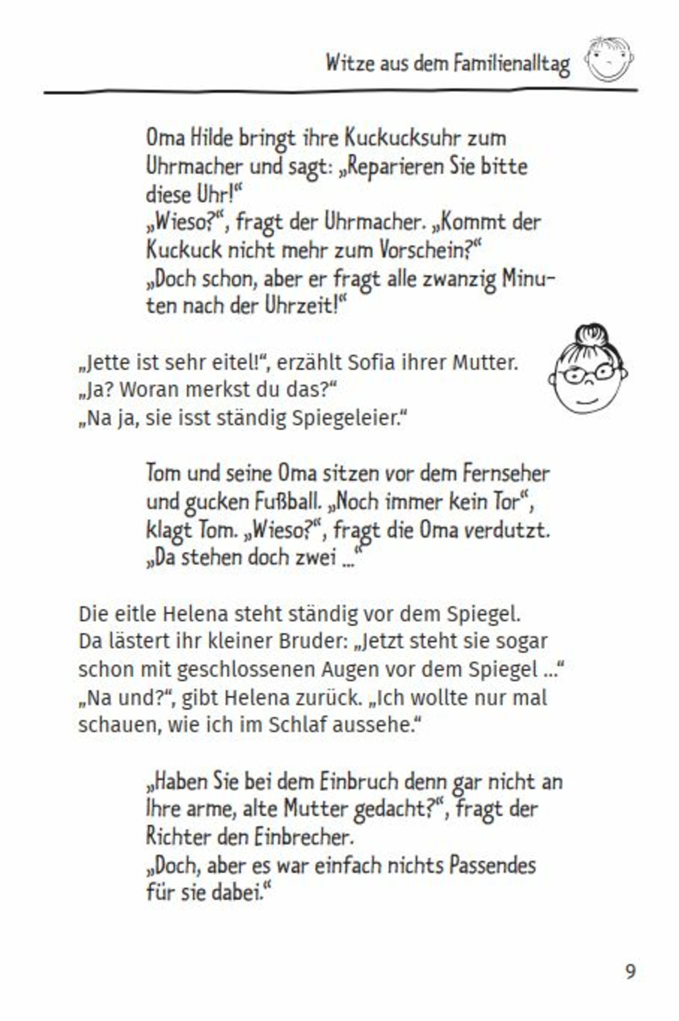 Beispielinhalt (Bild) Das große Buch der Mega-Witze
