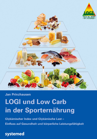 Vorderes Coverbild LOGI und Low Carb in der Sporternährung