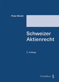 Vorderes Coverbild Schweizer Aktienrecht