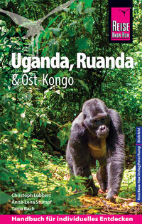 Vorderes Coverbild Reise Know-How Reiseführer Uganda, Ruanda, Ost-Kongo