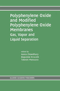 Vorderes Coverbild Polyphenylene Oxide and Modified Polyphenylene Oxide Membranes