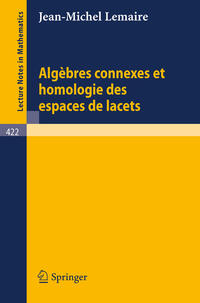 Vorderes Coverbild Algebres Connexes et Homologie des Espaces de Lacets