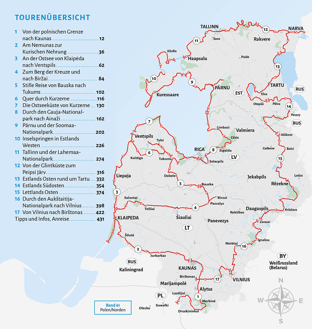 Beispielinhalt (Bild) Entdeckertouren mit dem Wohnmobil Baltikum