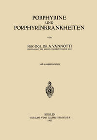 Vorderes Coverbild Porphyrine und Porphyrinkrankheiten