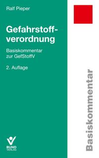 Vorderes Coverbild Gefahrstoffverordnung
