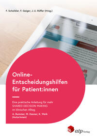 Vorderes Coverbild Online Entscheidungshilfen für Patient:innen