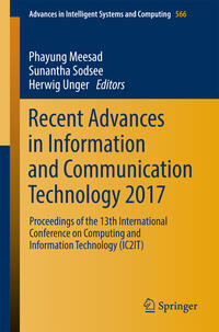 Vorderes Coverbild Recent Advances in Information and Communication Technology 2017