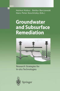 Vorderes Coverbild Groundwater and Subsurface Remediation