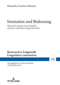 Vorderes Coverbild Intonation und Bedeutung