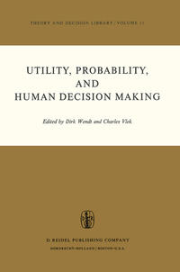 Vorderes Coverbild Utility, Probability, and Human Decision Making