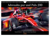Vorderes Coverbild Adrenalin pur und Puls 200 (Wandkalender 2026 DIN A4 quer), CALVENDO Monatskalender