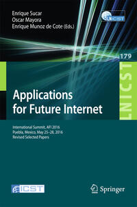 Vorderes Coverbild Applications for Future Internet