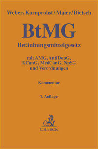 Vorderes Coverbild Betäubungsmittelgesetz. BtMG
