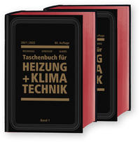 Vorderes Coverbild Recknagel - Taschenbuch für Heizung und Klimatechnik 80. Ausgabe 2021/2022 - Basisversion