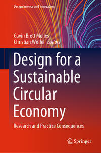 Vorderes Coverbild Design for a Sustainable Circular Economy