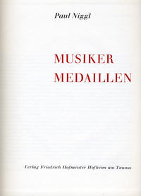 Vorderes Coverbild Musikermedaillen, I