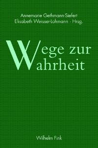 Vorderes Coverbild Wege zur Wahrheit