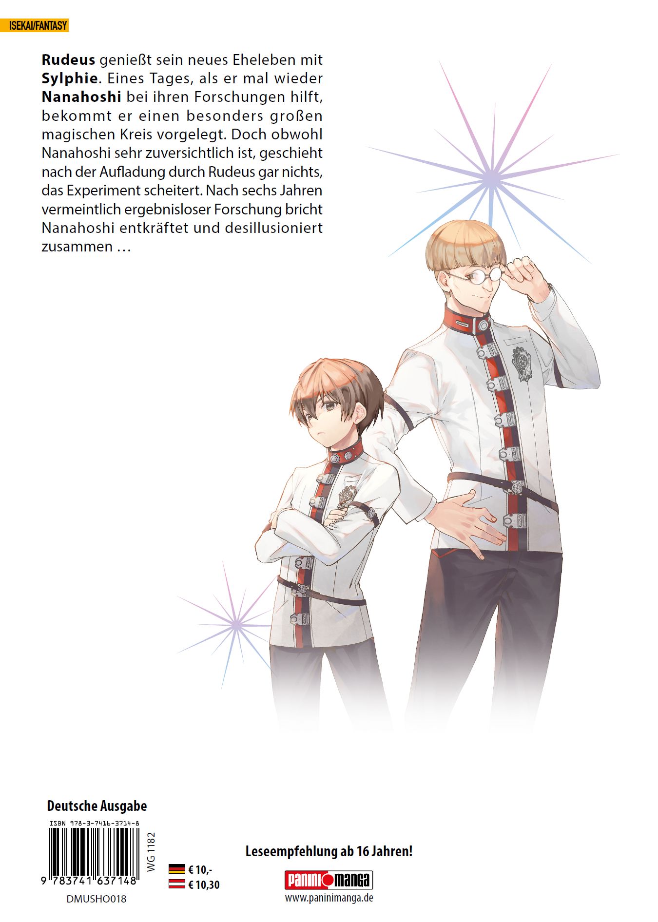 Rückseitencover Mushoku Tensei - In dieser Welt mach ich alles anders 18