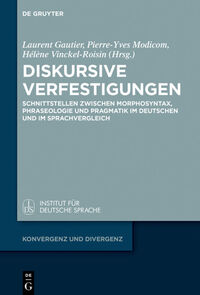 Vorderes Coverbild Diskursive Verfestigungen