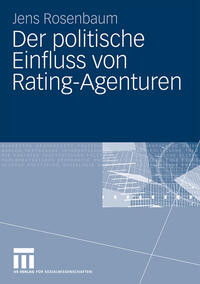 Vorderes Coverbild Der politische Einfluss von Rating-Agenturen