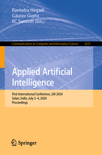 Vorderes Coverbild Applied Artificial Intelligence
