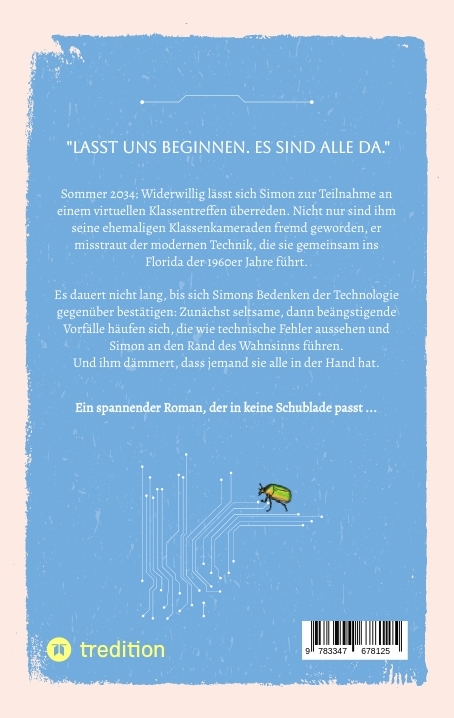 Rückseitencover Der Glanz des Rosenkäfers