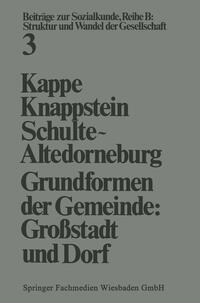 Vorderes Coverbild Grundformen der Gemeinde