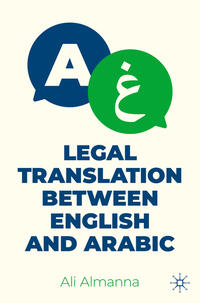 Vorderes Coverbild Legal Translation between English and Arabic