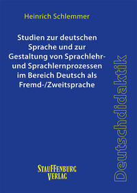 Vorderes Coverbild Studien zur deutschen Sprache und zur Gestaltung von Sprachlehr- und Sprachlernprozessen im Bereich Deutsch als Fremd-/Zweitsprache