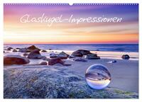 Vorderes Coverbild Glaskugel-Impressionen (Wandkalender 2025 DIN A2 quer), CALVENDO Monatskalender