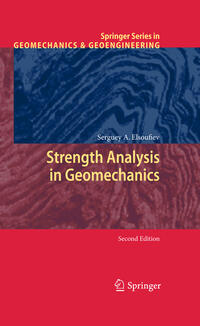 Vorderes Coverbild Strength Analysis in Geomechanics