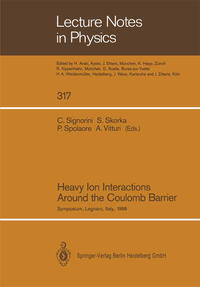 Vorderes Coverbild Heavy Ion Interactions Around the Coulomb Barrier
