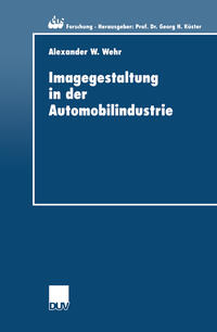 Vorderes Coverbild Imagegestaltung in der Automobilindustrie