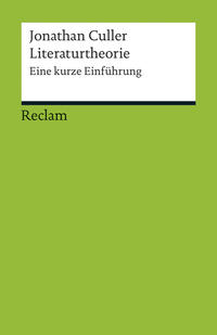 Vorderes Coverbild Literaturtheorie. Eine kurze Einführung
