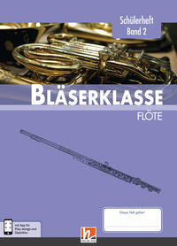Vorderes Coverbild Leitfaden Bläserklasse. Schülerheft Band 2 - Flöte