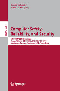 Vorderes Coverbild Computer Safety, Reliability, and Security