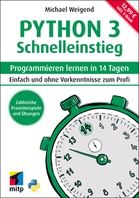 Vorderes Coverbild Python 3 Schnelleinstieg