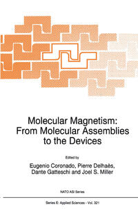 Vorderes Coverbild Molecular Magnetism: From Molecular Assemblies to the Devices