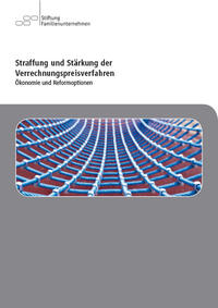 Vorderes Coverbild Straffung und Stärkung der Verrechnungspreisverfahren