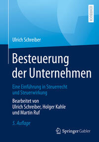 Vorderes Coverbild Besteuerung der Unternehmen