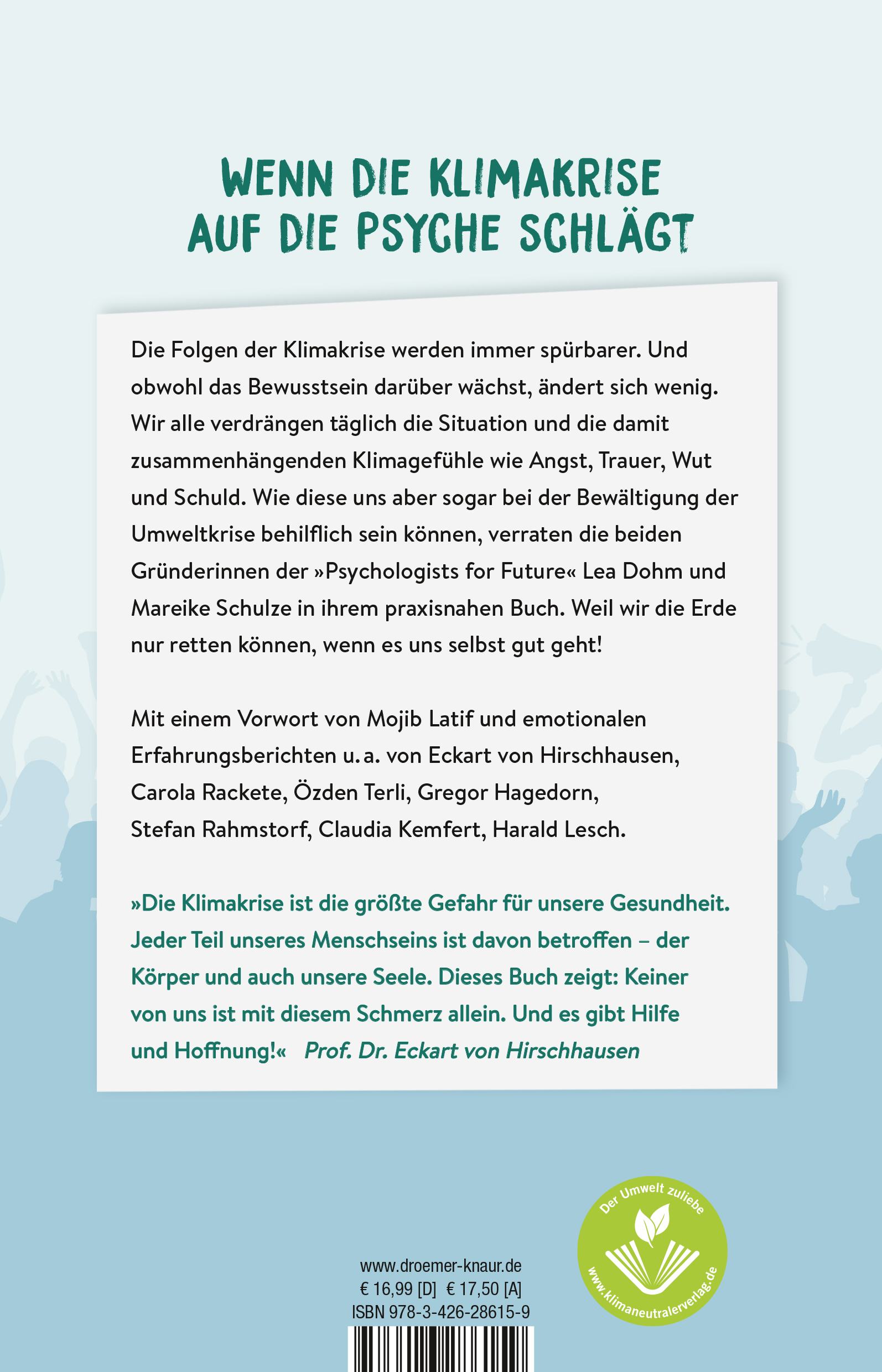 Rückseitencover Klimagefühle