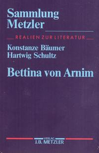 Vorderes Coverbild Bettina von Arnim