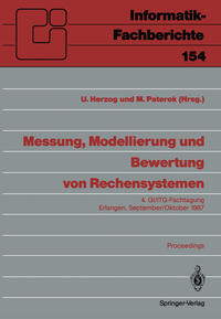 Vorderes Coverbild Messung, Modellierung und Bewertung von Rechensystemen