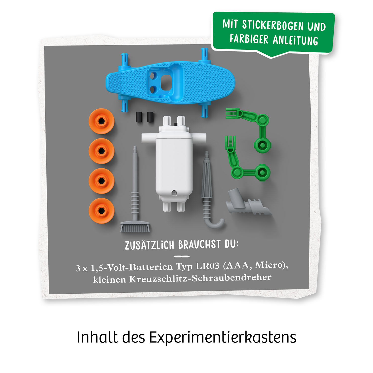 Beispielinhalt (Bild) ReBotz Duke der Skating-Bot
