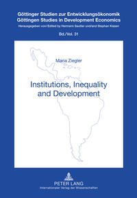 Vorderes Coverbild Institutions, Inequality and Development
