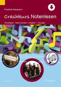 Vorderes Coverbild Crashkurs Notenlesen