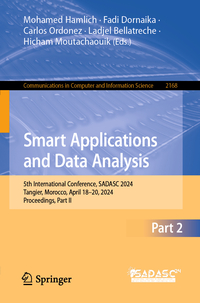 Vorderes Coverbild Smart Applications and Data Analysis