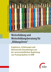 Vorderes Coverbild Weiterbildung und Weiterbildungsberatung für Bildungsferne