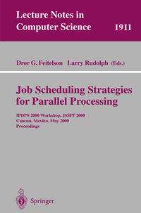Vorderes Coverbild Job Scheduling Strategies for Parallel Processing